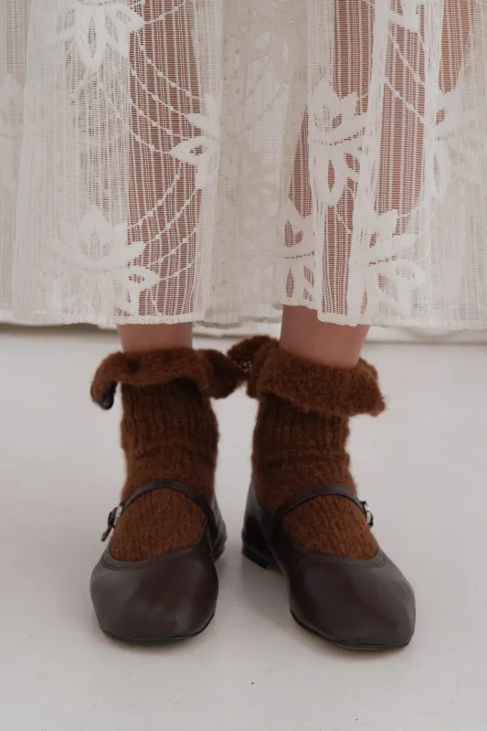 Skarpety Frill Alpaca & Silk Socks sold by Roboty Reczne