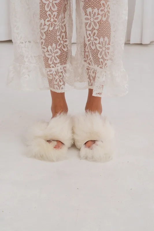 Kapcie Woolen Slippers no.1 made by Roboty Reczne