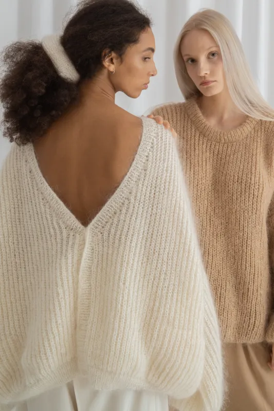 Rozpinany Sweter Cloudine Oversize Cardigan sold by Roboty Reczne