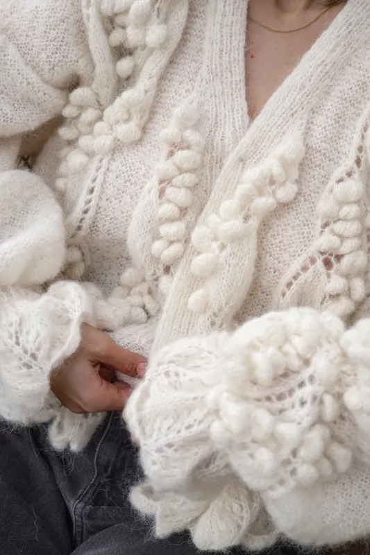 Rozpinany Sweter Elaia Cardigan made by Roboty Reczne