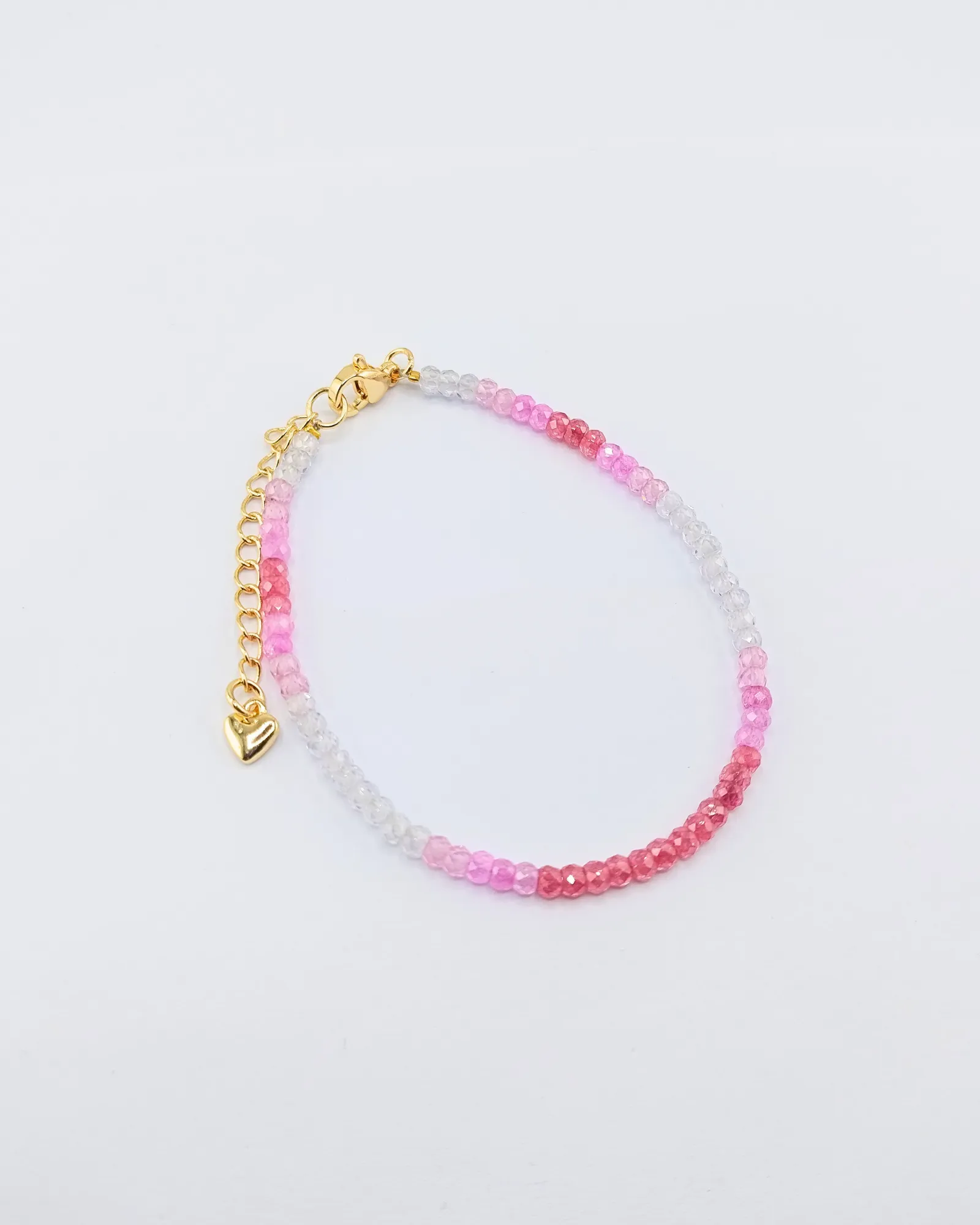 Miz Casa & Co Crystal Beaded Bracelet Stack Pink Multi Pearl sold by Miz Casa & Co product image thumbnail 3