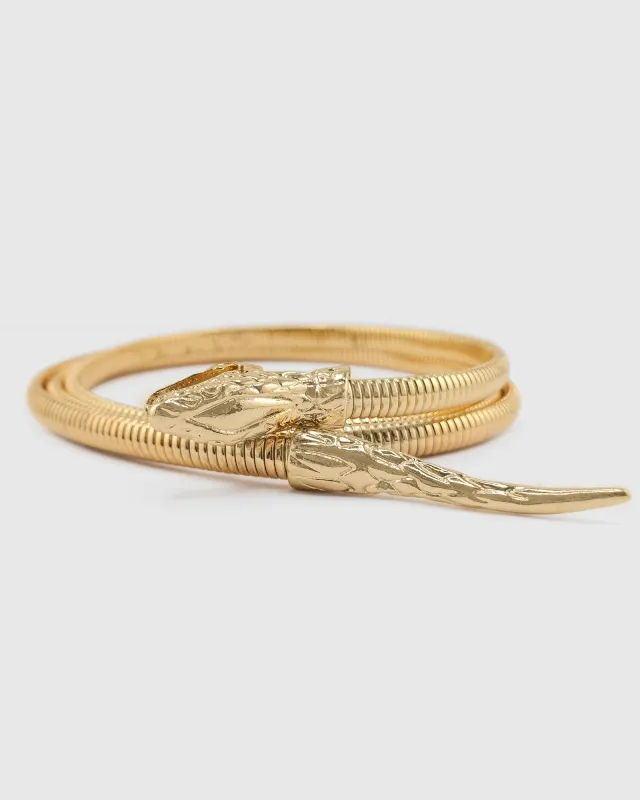 Miz Casa & Co Snake Chain Belt Gold sold by Miz Casa & Co