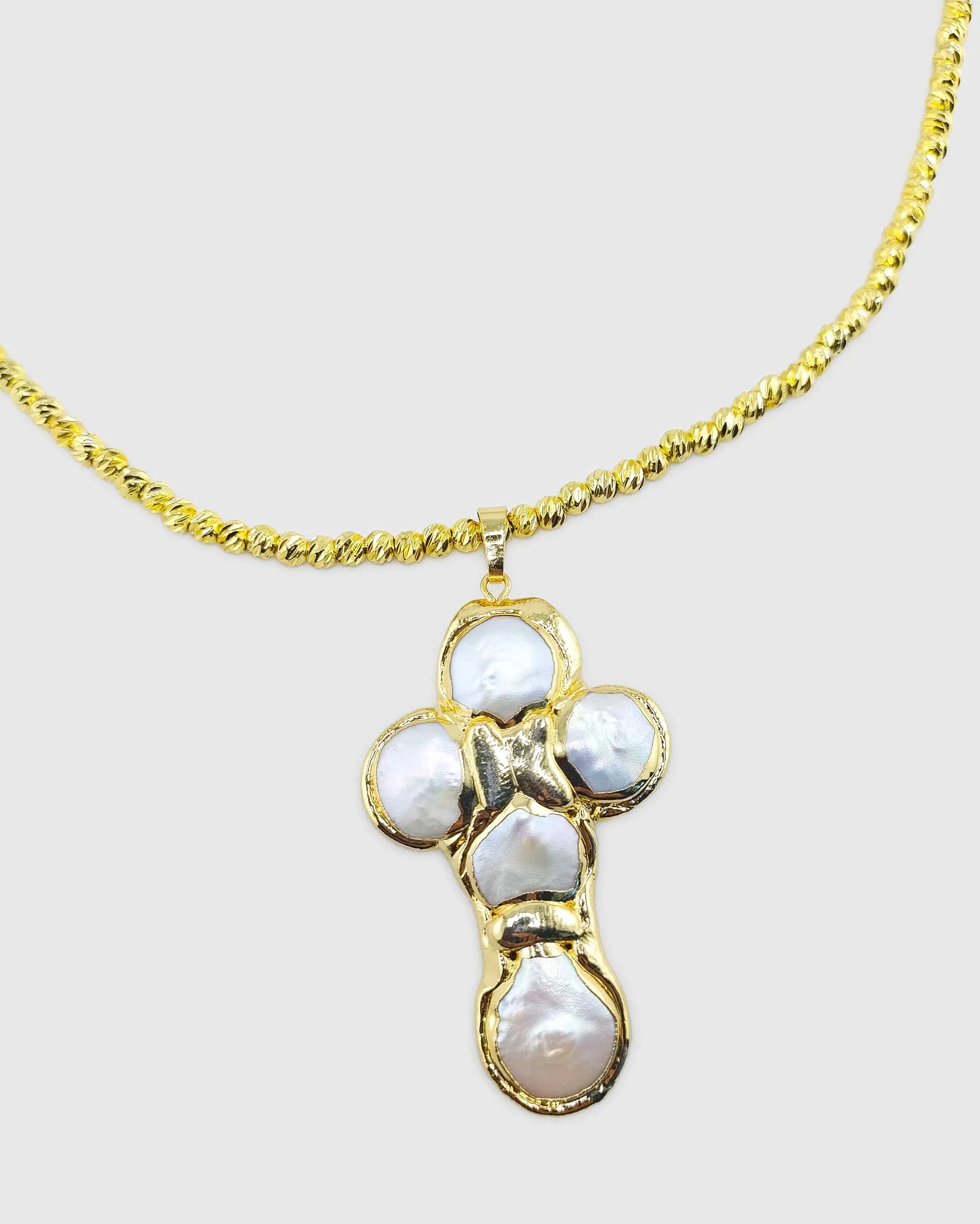 Miz Casa & Co Thalora Pearl Necklace sold by Miz Casa & Co product image thumbnail 2
