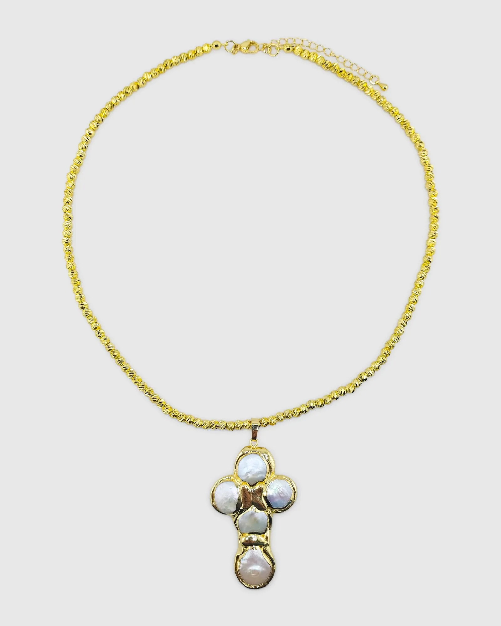 Miz Casa & Co Thalora Pearl Necklace sold by Miz Casa & Co