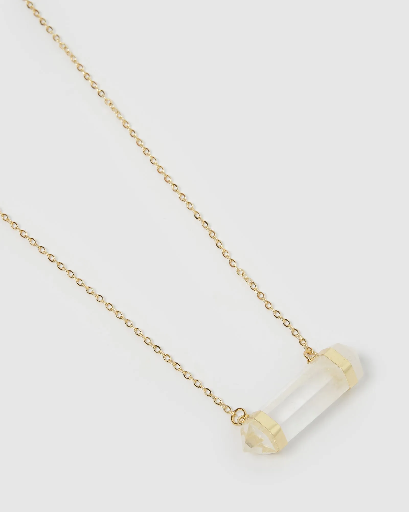 Miz Casa & Co April Necklace Clear Quartz sold by Miz Casa & Co product image thumbnail 3