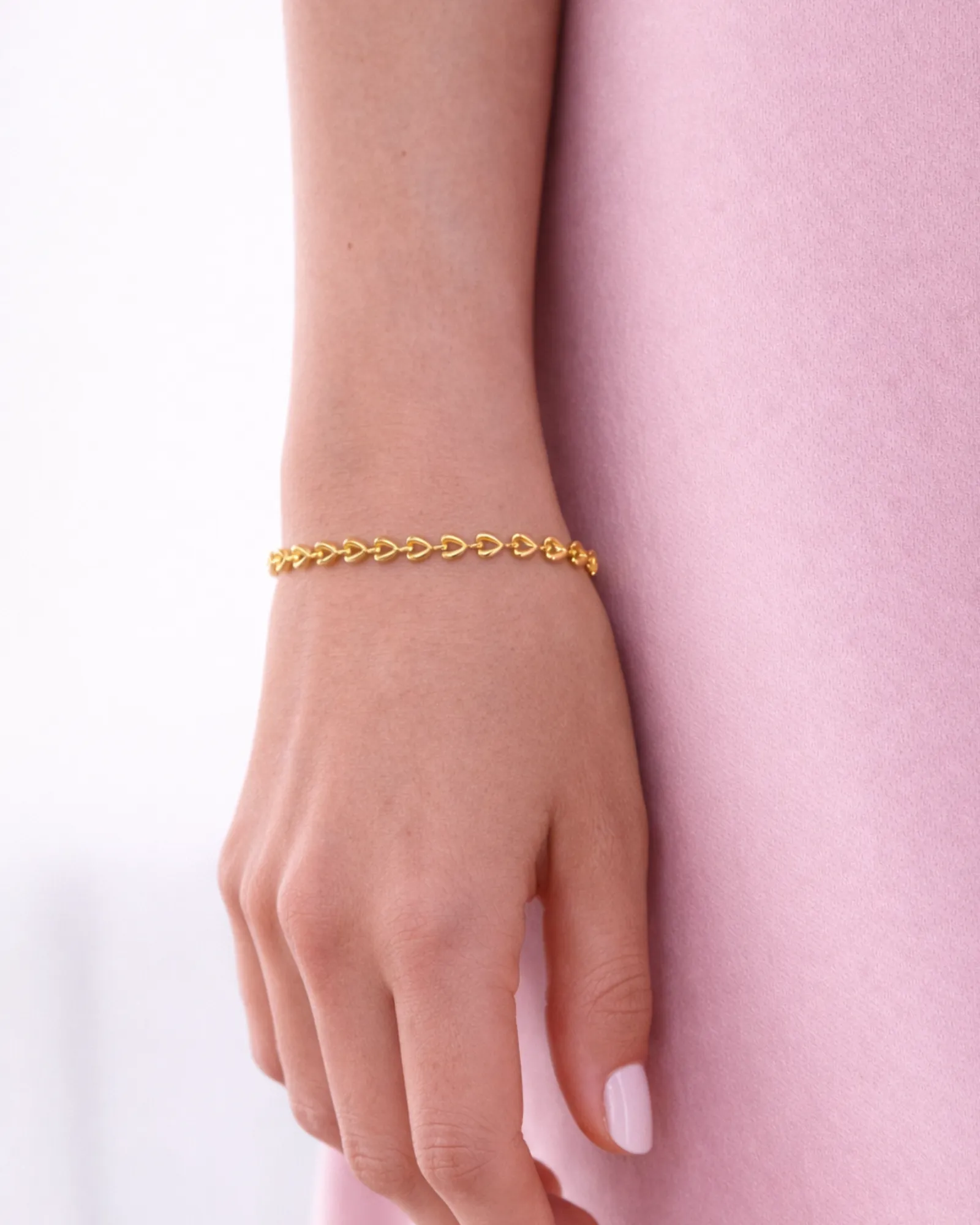 Miz Casa & Co Heart Chain Bracelet sold by Miz Casa & Co