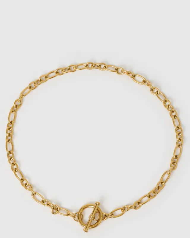 Miz Casa & Co Josie Chain Necklace Gold made by Miz Casa & Co