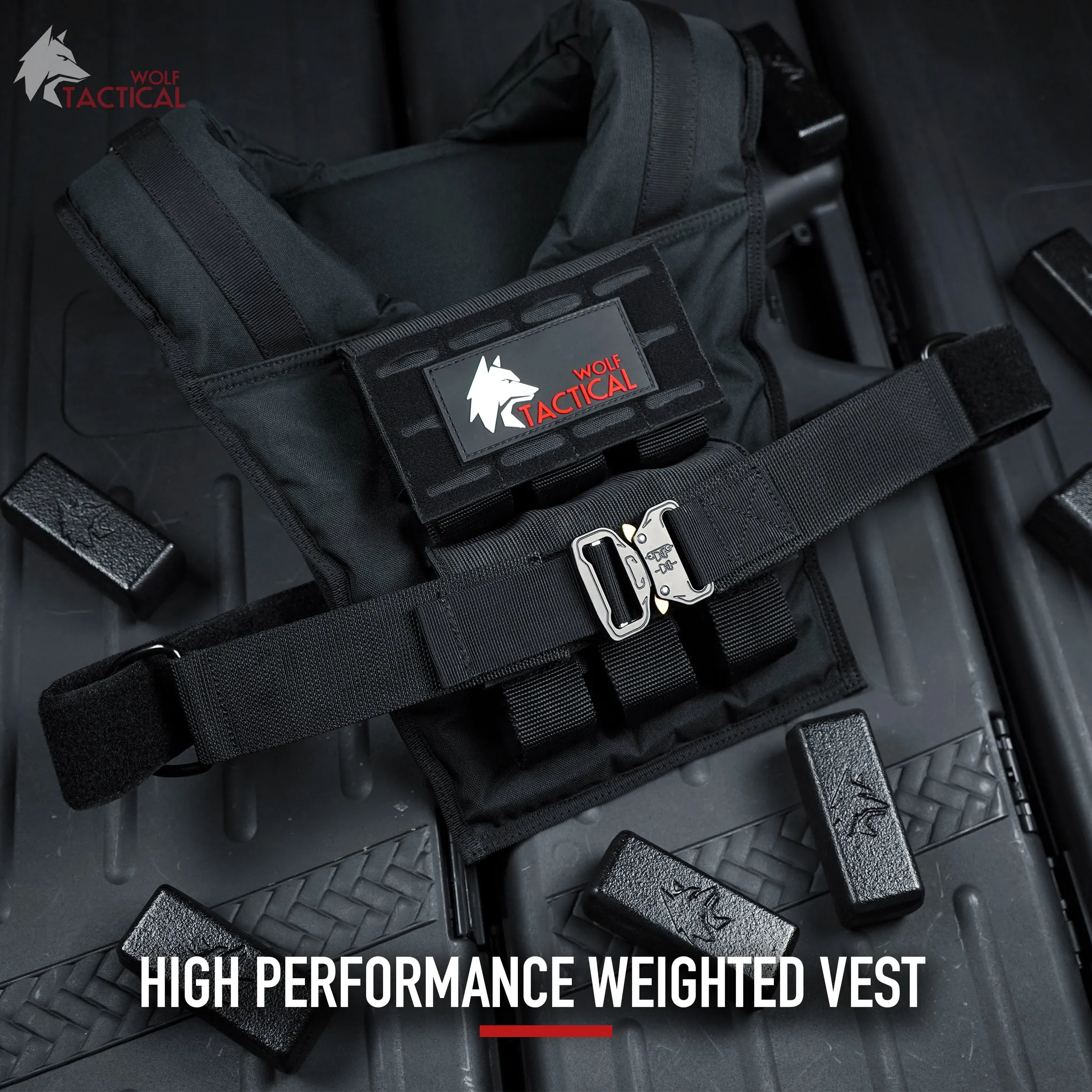 Weighted Training Vest (Limited Time Runner's Deal) sold by Wolf Tactical product image thumbnail 5