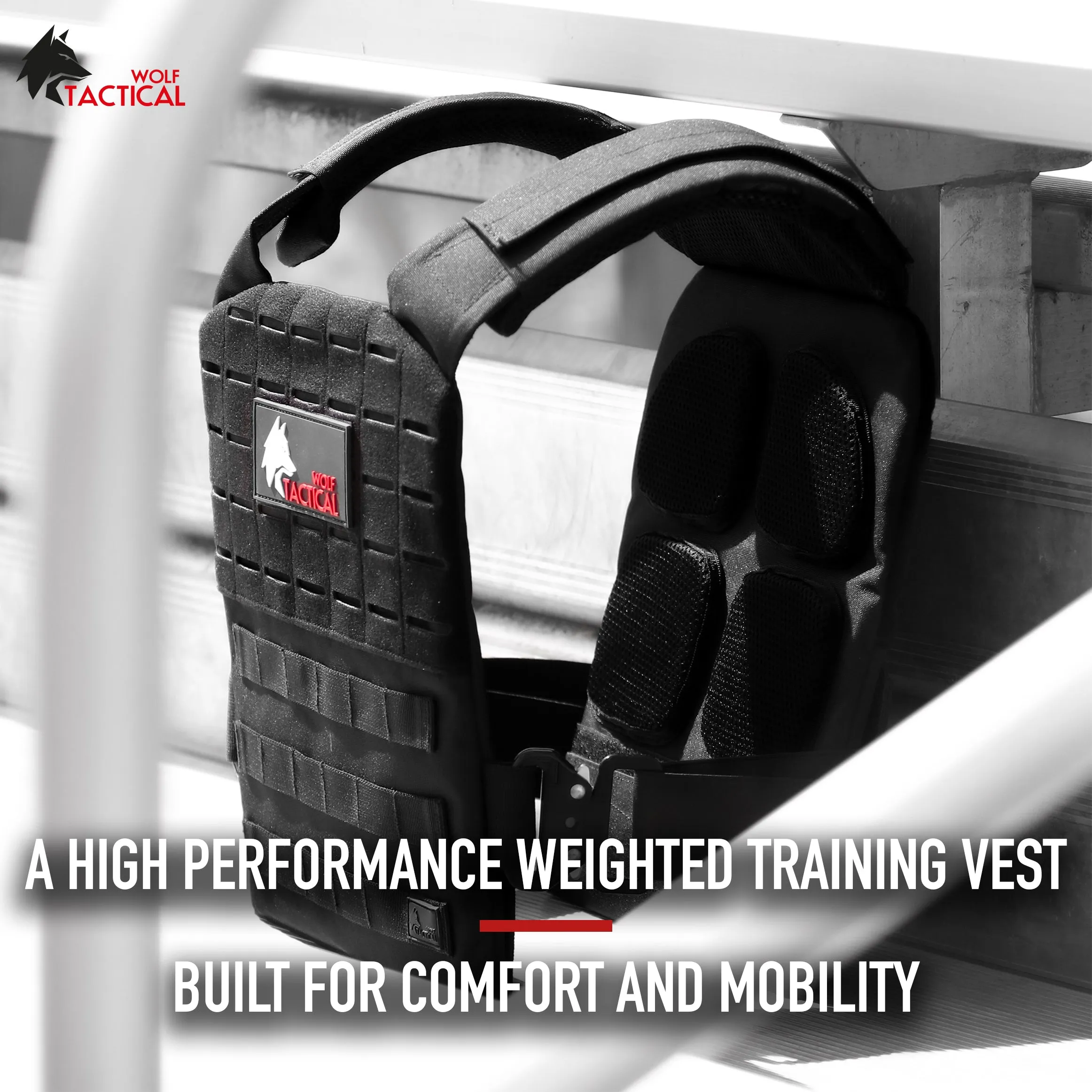 Quick-Release Weighted Vest sold by Wolf Tactical product image thumbnail 5