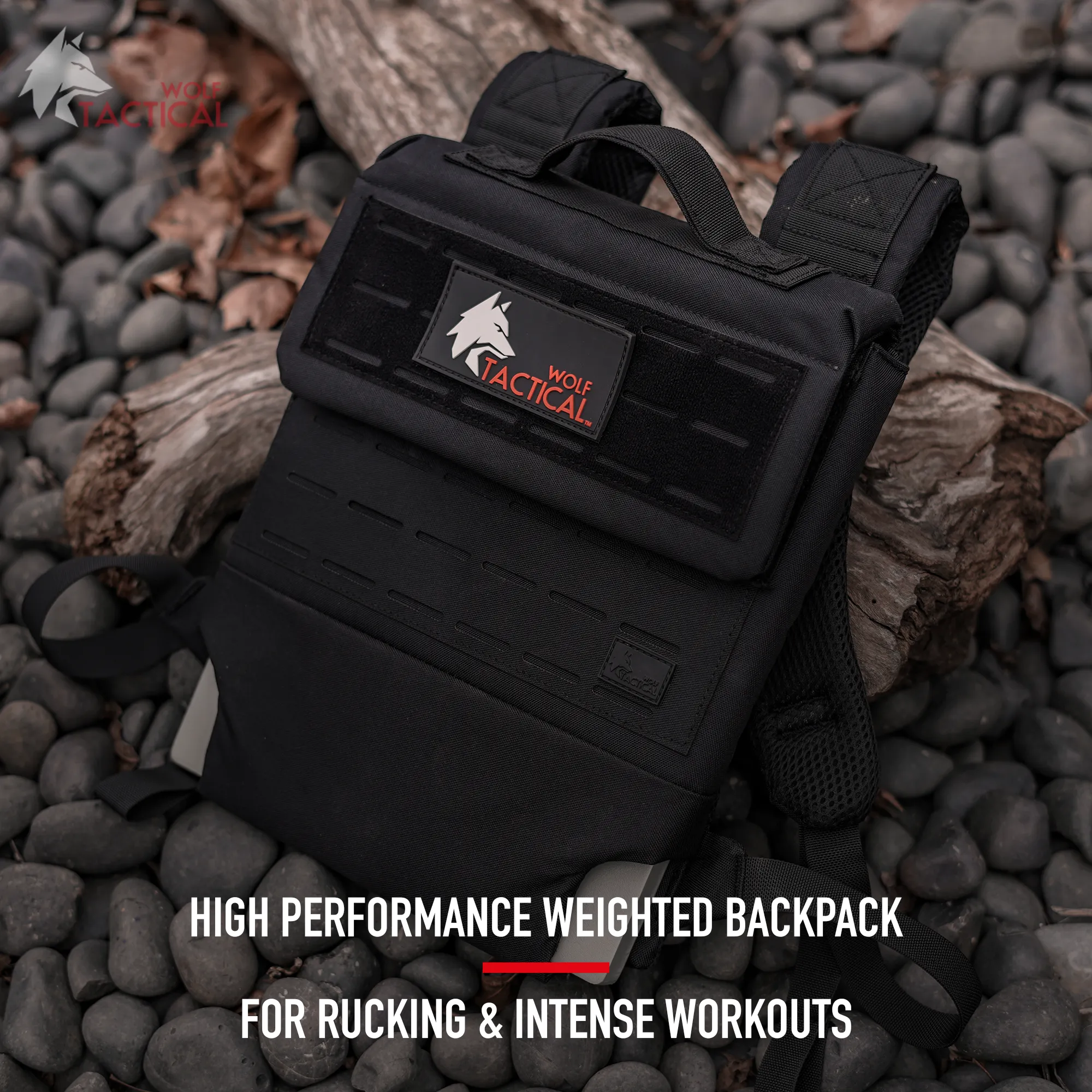 Weighted Rucking Backpack Plate Carrier sold by Wolf Tactical product image thumbnail 3