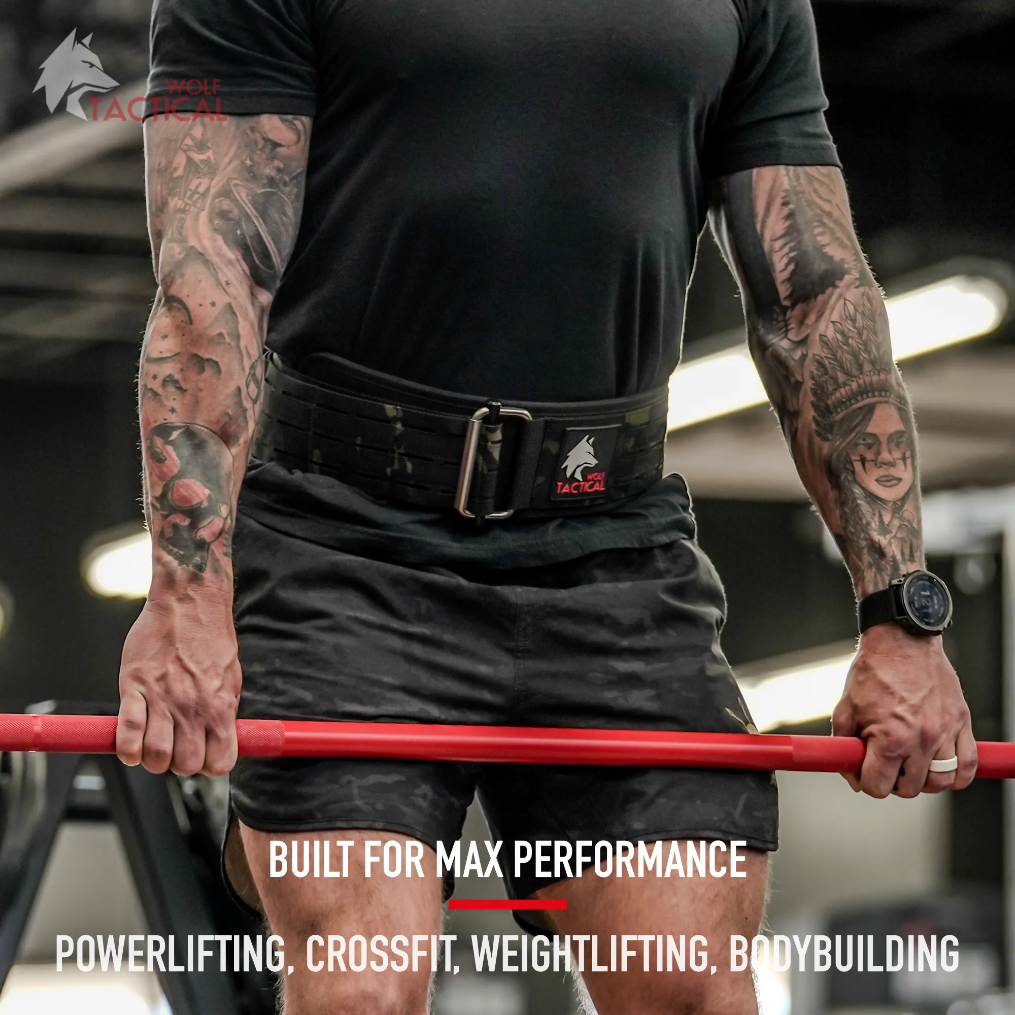Weightlifting Belt sold by Wolf Tactical product image thumbnail 4