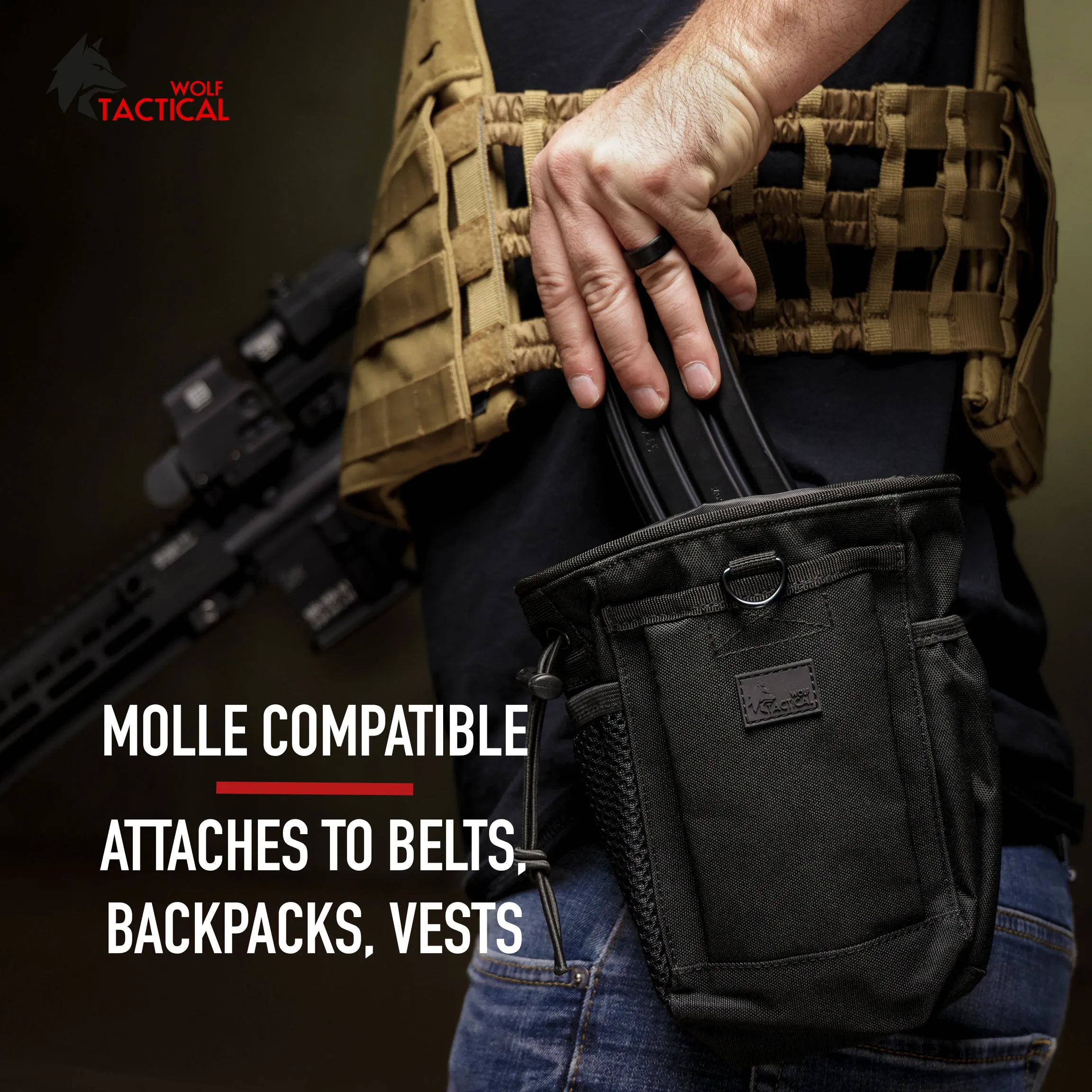 MOLLE Dump Pouch (Flash Sale) sold by Wolf Tactical product image thumbnail 3