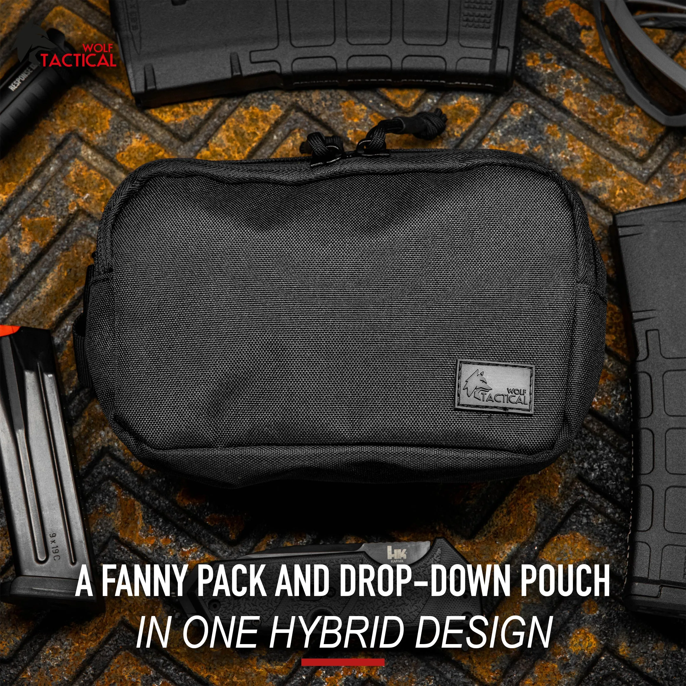Hybrid Waist Pack sold by Wolf Tactical product image thumbnail 4