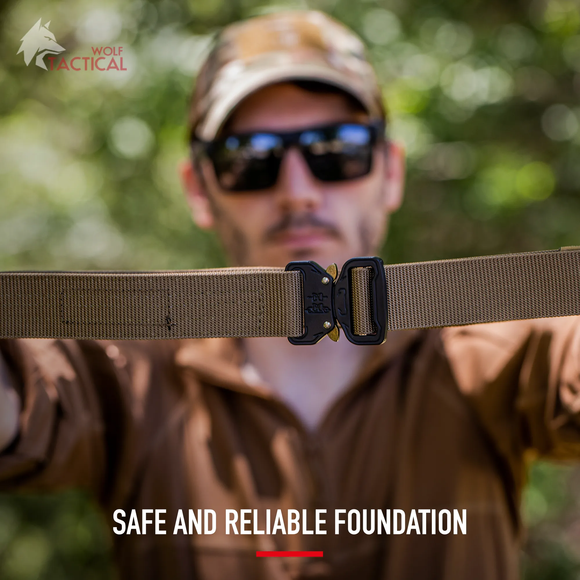 Heavy Duty Hybrid Quick-Release EDC Belt sold by Wolf Tactical product image thumbnail 3