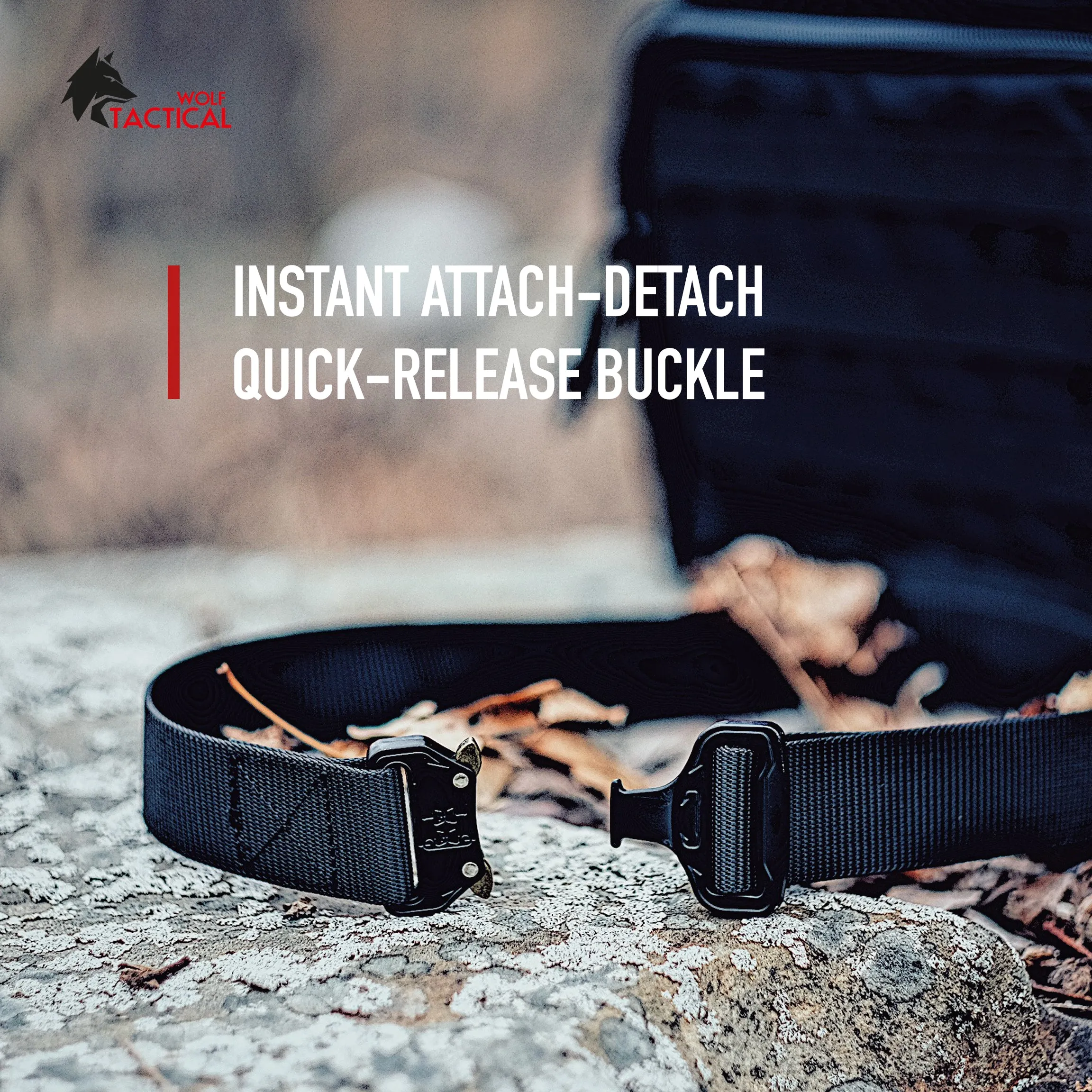 Heavy Duty Quick-Release EDC Belt sold by Wolf Tactical product image thumbnail 5