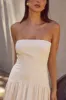 DANICA MIDI DRESS - LATTE sold by Runaway The Label