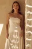 DANICA MIDI DRESS - LATTE sold by Runaway The Label