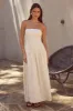 DANICA MIDI DRESS - LATTE sold by Runaway The Label