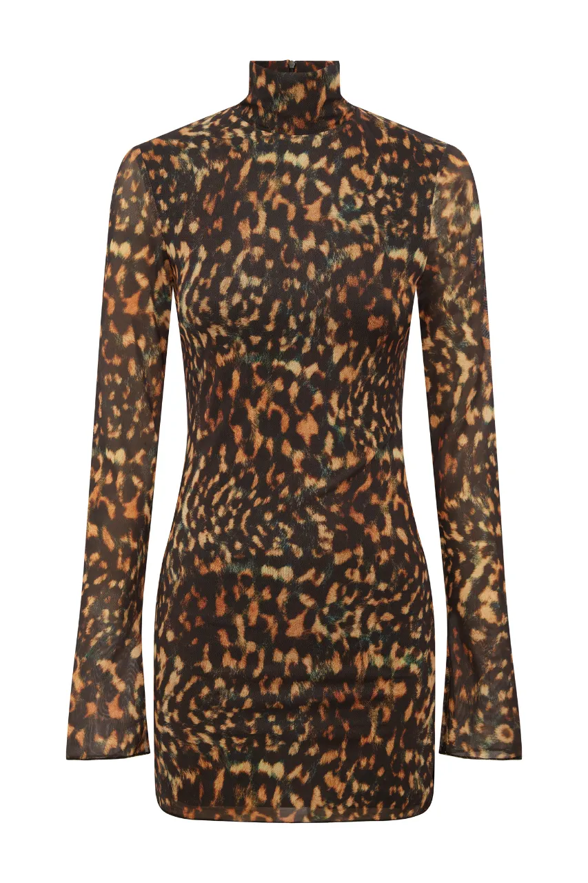 JORDI MINI DRESS - ORANGE OXANA sold by Runaway The Label product image thumbnail 5