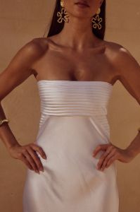 ADINA MAXI DRESS - WHITE sold by Runaway The Label
