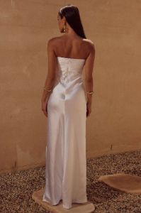 ADINA MAXI DRESS - WHITE sold by Runaway The Label