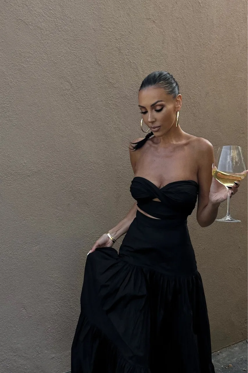 Ayla Maxi Skirt - Black sold by Runaway The Label product image thumbnail 3