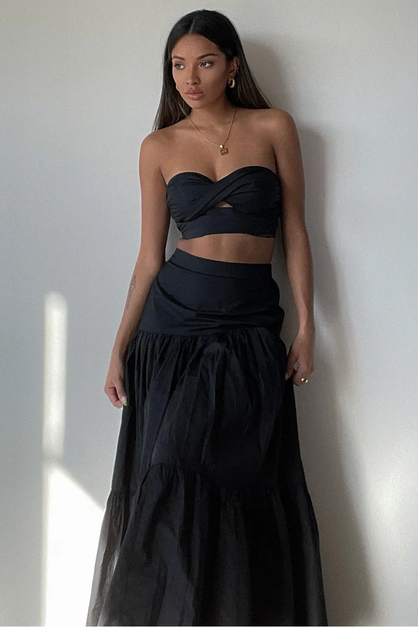 Ayla Maxi Skirt - Black sold by Runaway The Label product image thumbnail 4