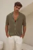 CASPER KNIT SHIRT - MILITARY sold by Runaway The Label