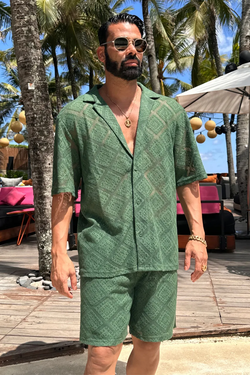 TULUM SHIRT - OLIVE sold by Runaway The Label