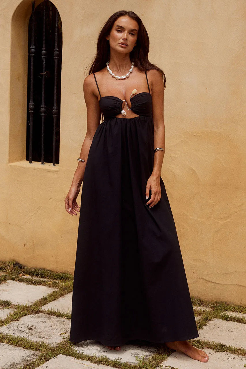 TANALA MAXI DRESS - BLACK sold by Runaway The Label