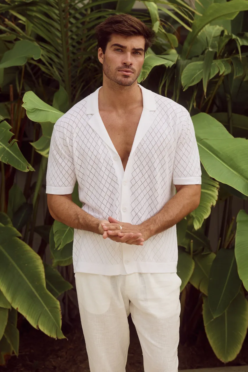 BILLIE SHIRT - WHITE sold by Runaway The Label