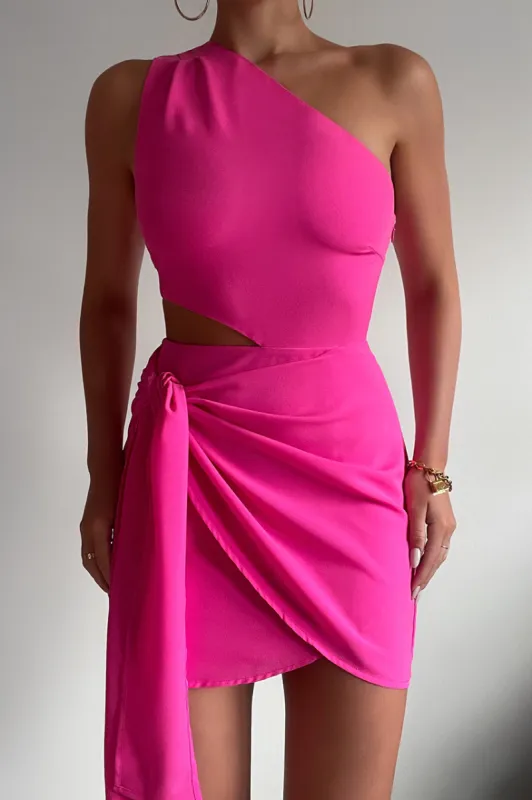 Estella Dress - Hot Pink sold by Runaway The Label