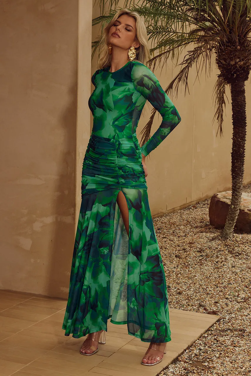 LUCINDA MAXI DRESS - GREEN sold by Runaway The Label product image thumbnail 5