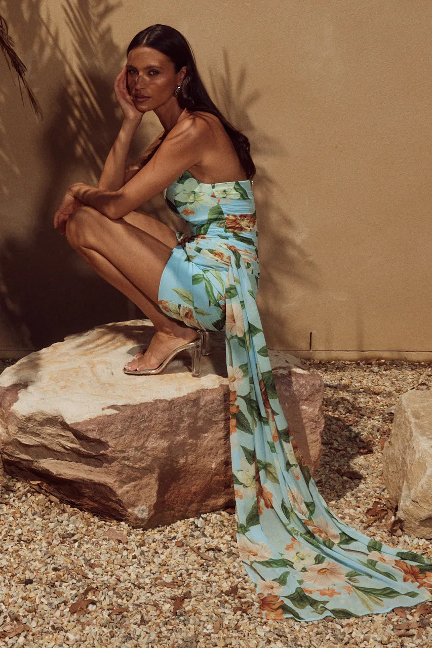 NIGHT LOVER DRESS - BLUE MAIORI sold by Runaway The Label product image thumbnail 4