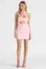 THE FLOWER MINI DRESS - PINK sold by Runaway The Label