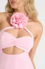 THE FLOWER MINI DRESS - PINK sold by Runaway The Label