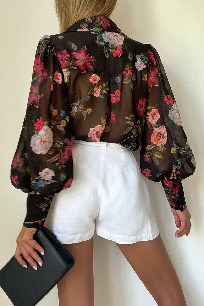 FLEETWOOD BLOUSE - JACI BLACK sold by Runaway The Label product image thumbnail 2