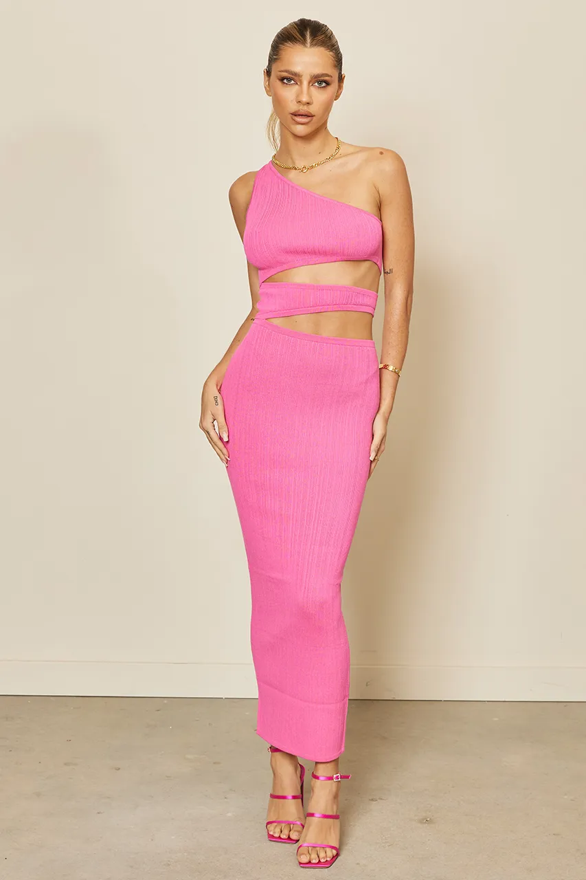 Sonoma Midi Dress - Bubblegum sold by Runaway The Label product image thumbnail 5