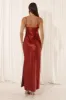 SIREN SLIP DRESS - RUBY sold by Runaway The Label