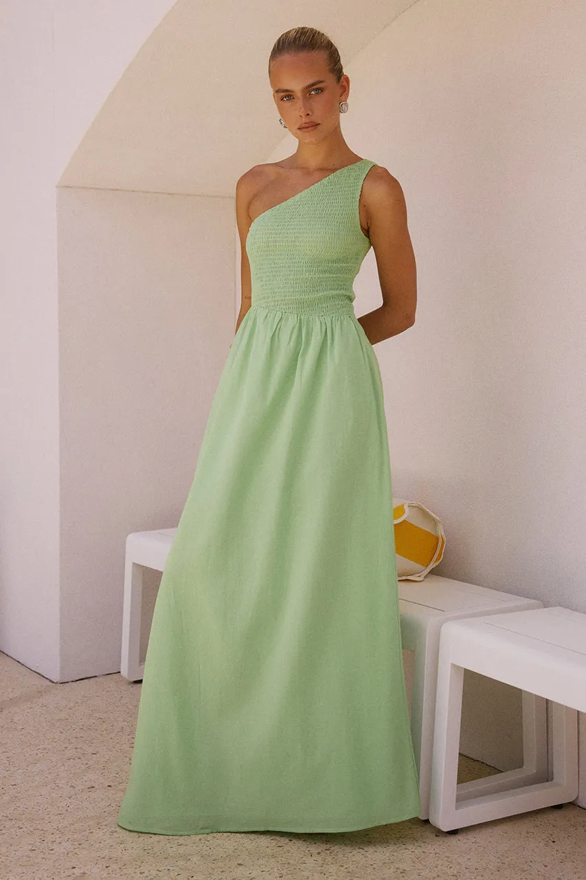 EUGENIE MAXI DRESS - GREEN sold by Runaway The Label product image thumbnail 4