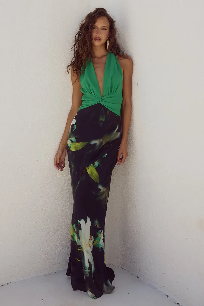 TENAYA MAXI DRESS - LILY PRINT sold by Runaway The Label