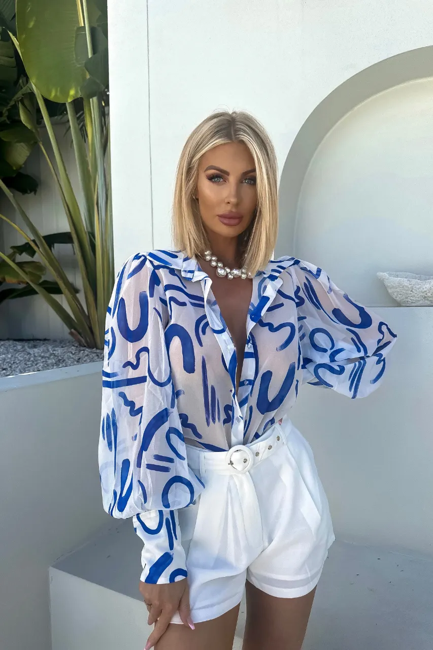 Fleetwood Blouse - York Blue sold by Runaway The Label product image thumbnail 5