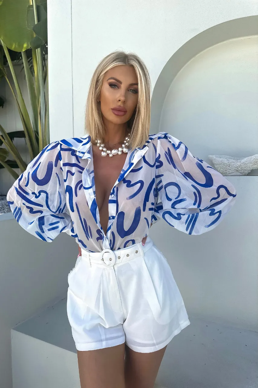 Fleetwood Blouse - York Blue sold by Runaway The Label product image thumbnail 2