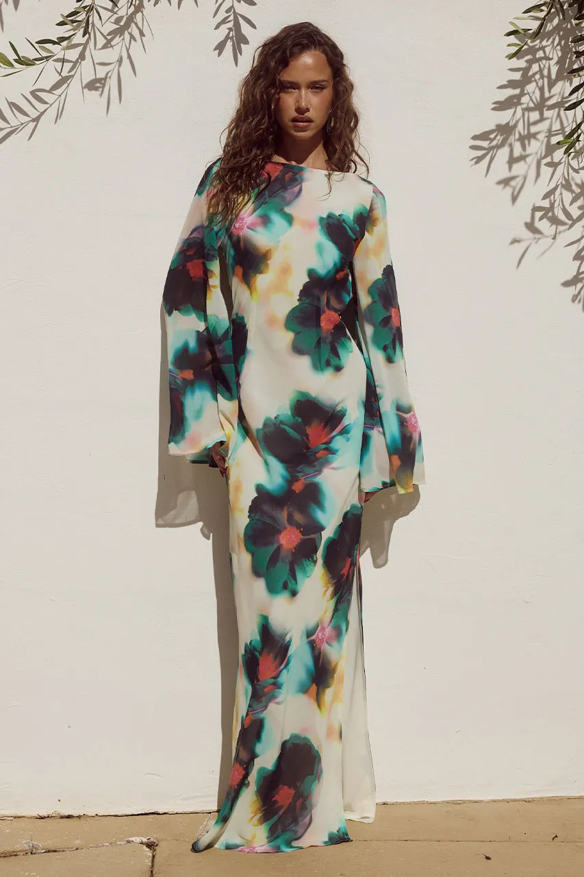 KIMBER MAXI DRESS - CAMILA PRINT sold by Runaway The Label product image thumbnail 2