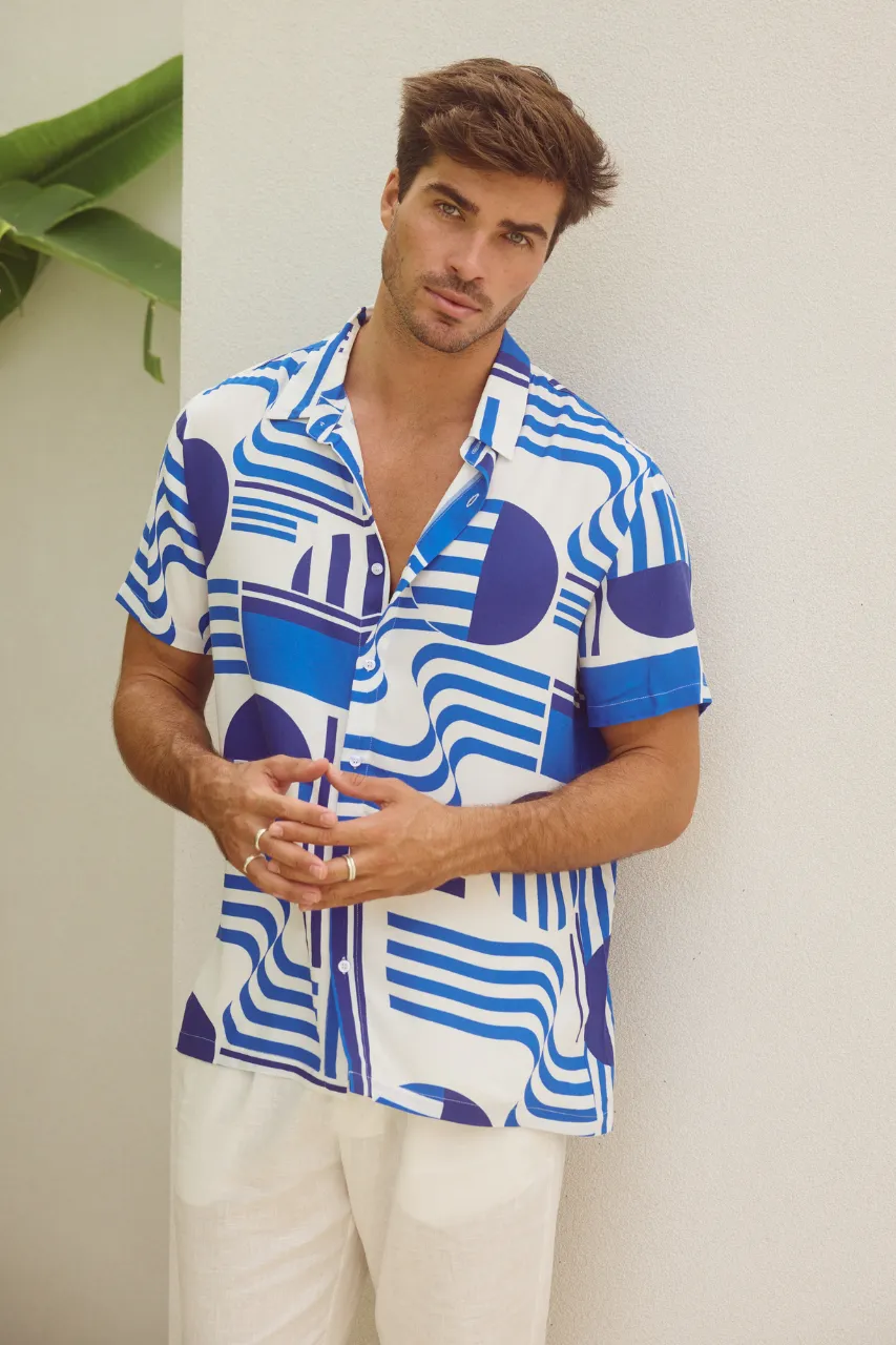 MASON SHIRT - VARGO BLUE sold by Runaway The Label product image thumbnail 5