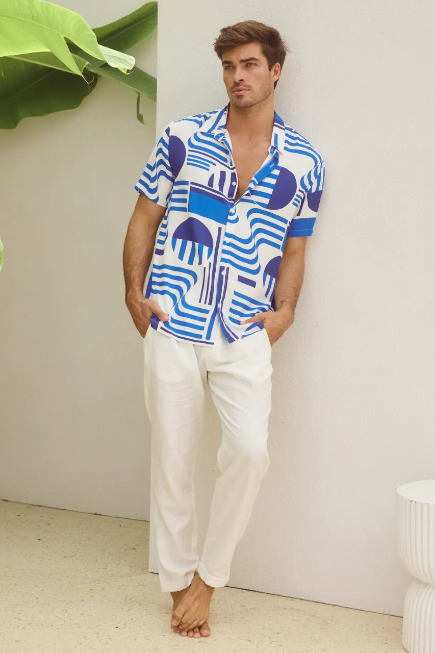 MASON SHIRT - VARGO BLUE sold by Runaway The Label product image thumbnail 3