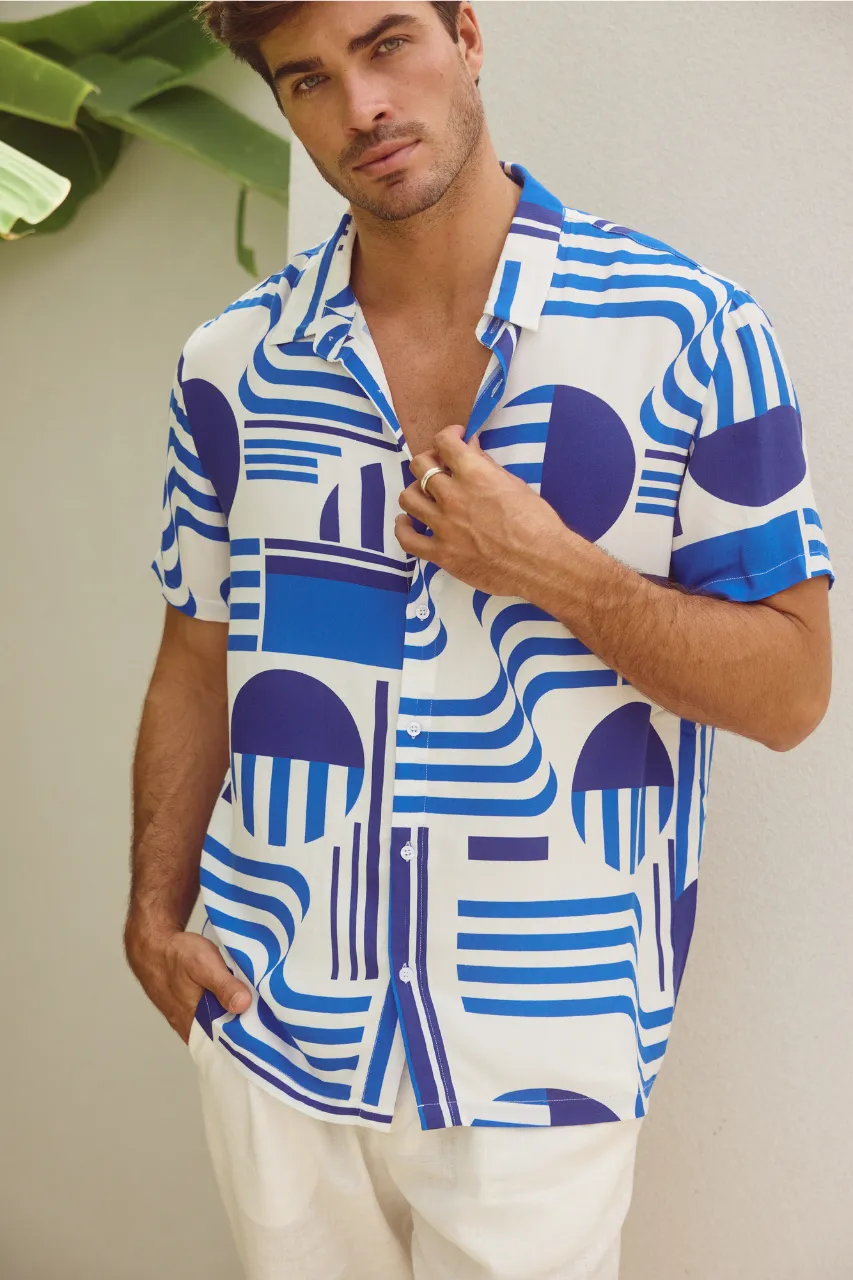 MASON SHIRT - VARGO BLUE sold by Runaway The Label product image thumbnail 4