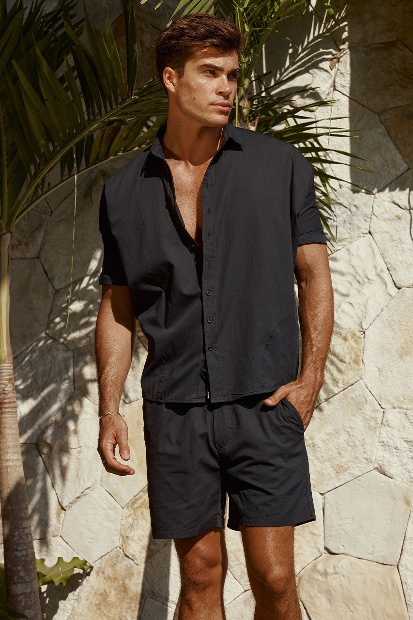 SATORI SHIRT - BLACK sold by Runaway The Label product image thumbnail 3