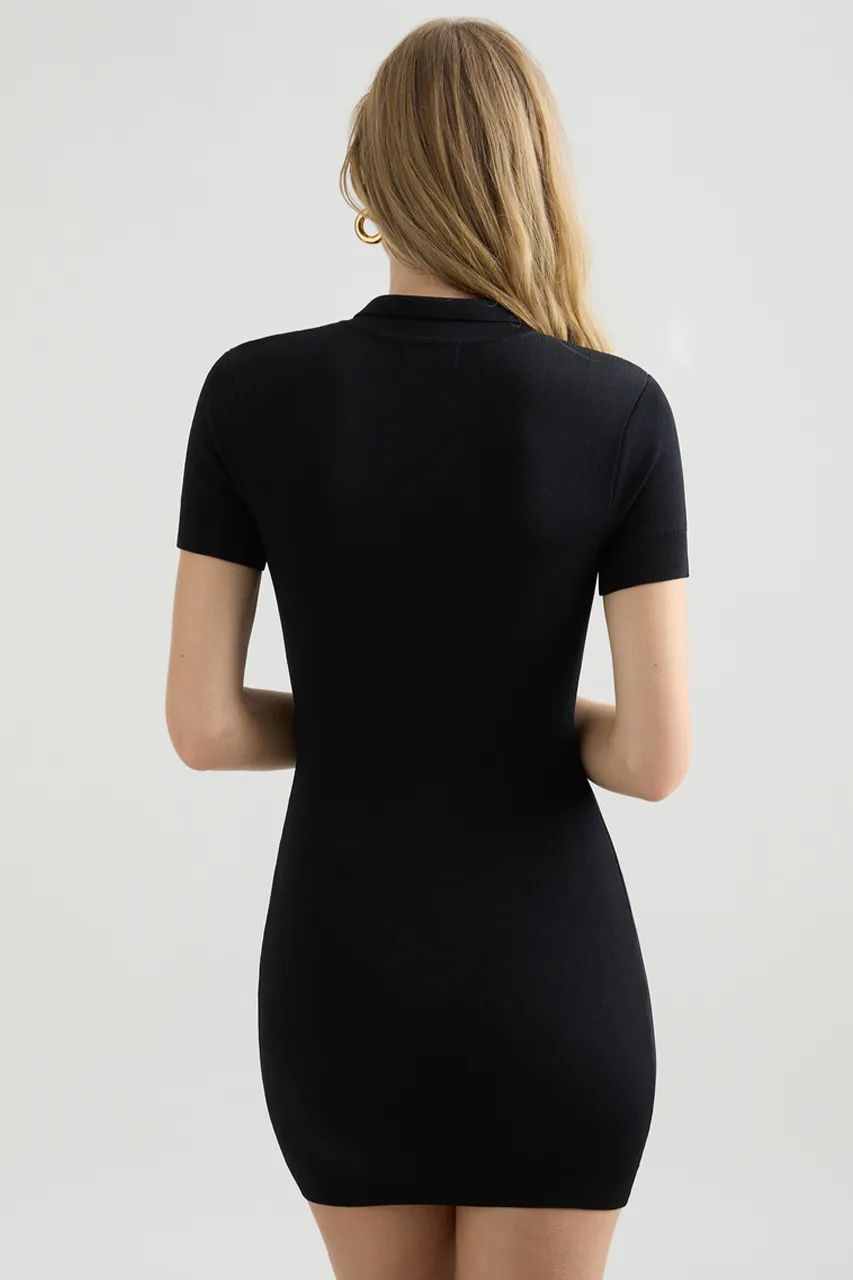 CENZO MINI DRESS - BLACK sold by Runaway The Label product image thumbnail 3