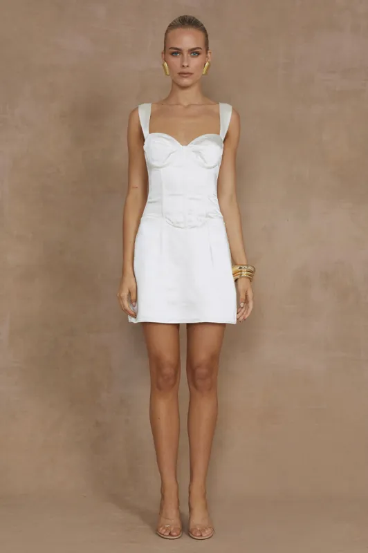 OURA MINI DRESS - WHITE sold by Runaway The Label